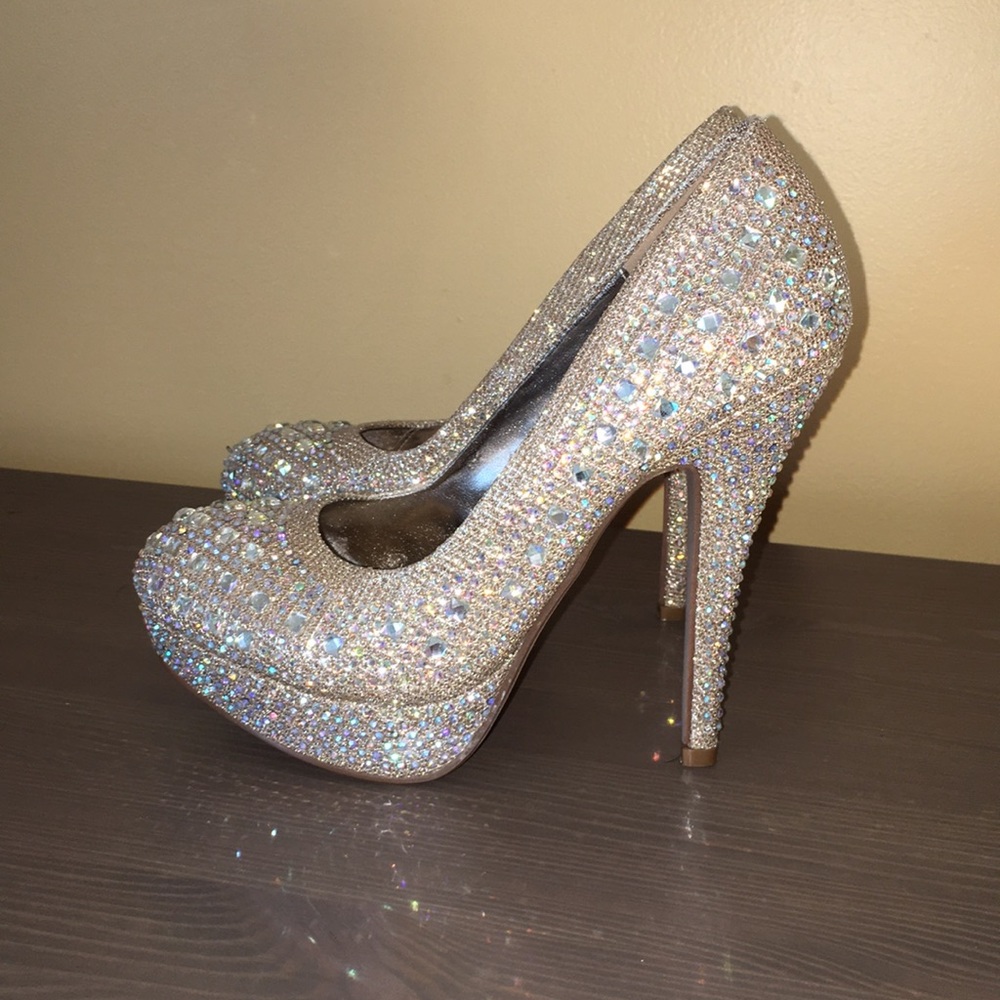 Valentini Franco crystal shoes